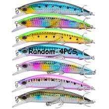 Isca de Pesca com Afundamento de 10,2 cm - Olhos 3D, Adequada para Várias Espécies de Peixes, incluindo Baixo, Crappie etc. - Isca Artificial Dura de Longa Distância - Peso de 30g - Design Realista, Ação Realista - Ótimo Presente para Pescadores