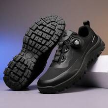 Men's Rotating Buckle Waterproof Sports Shoes | Slip-Resistant, Durable Outdoor Hiking Shoes | One-Click Slip-On Ease (Lifesaver For Lazy Days) Tech-Enhanced Casual Shoes | A Hidden Gem – Essential For Outdoor Adventures And Commuting