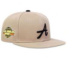 1Piece Men A Letter Earth Embroidered Hip Hop Hat Outdoor Adjustable Sunscreen Leisure Hat Spring Autumn Travel Tourism Beach Vacation - Nhiều màu - Xem 8