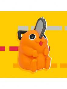 Crunchyroll 1PC Chainsaw Man Officially Licensed Pochita Figural Bank Cute PracticalExquisite Craft Animation Peripheral New Favorite Creative Deposit Box Financial New Choice Public Security Demon Hunter - Multicolor - View 6