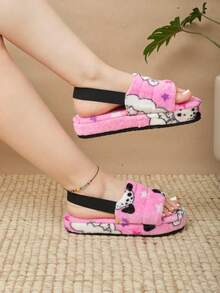 Lymalimoon Women Home Slippers - 粉紅小狗 - 查看 3