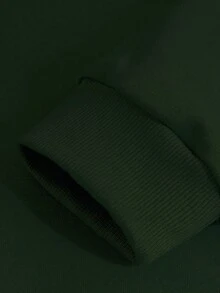 SpongeBob SquarePants Áo nỉ nữ có mũ, màu đen, chất liệu cotton pha, dày dặn, in hình SpongeBob phiên bản hợp tác, họa tiết kẻ caro đỏ, phong cách đường phố punk, thoải mái và đa năng, phù hợp cho mặc nhà, giải trí, hoạt động chuẩn bị cho năm học mới. - Màu xanh lá cây đậm - Xem 7