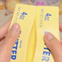 1pc Butter Squishy Toy, Yellow Cream Stick Soft Toy With Cream Scent - Good For Play And Stress Relief Toys Sensory Fidget Toys Goody Bag Party Favors Pinata Filler Carnival Stocking Stuffers Birthday Gifts Mother's Day Graduation - 1PC - 查看 5