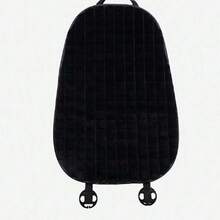 1 件汽车毛绒座垫套，柔软防滑舒适半含座垫保护套，适合秋冬季节