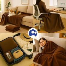 Cobija Matrimonial, Franela de Alta Calidad, Frazada Cómoda y Calientita Tejido Suave y Cálido, Manta de% Poliéster Ultrasuave, Calidad Premium (1, Gris, Matrimonial) - cafetería - Ver 4