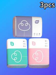 1/2/3/6片装便捷面巾纸，柔软舒适，加厚设计，纯木浆材质，适用于日常清洁、居家、旅行、商务、办公等场合，是家庭用品的理想之选。