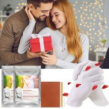 3D Couple Hand Mold DIY Casting Kit, Ideal Gift For Mother's Day, Valentine's Day, Christmas, Wedding, Back To School With Friends To Make Commemorative Gifts. Express Your Love! Cherish The Memories Of Your Loving Relationship! - Multicolor - View 9