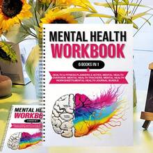 Mental Health Diary, Mental Health Worksheet - Mental Health Diary With Mood Tracker, Self-Care Workbook, Relaxation Guide And Patience Exercises, Back To School Gift