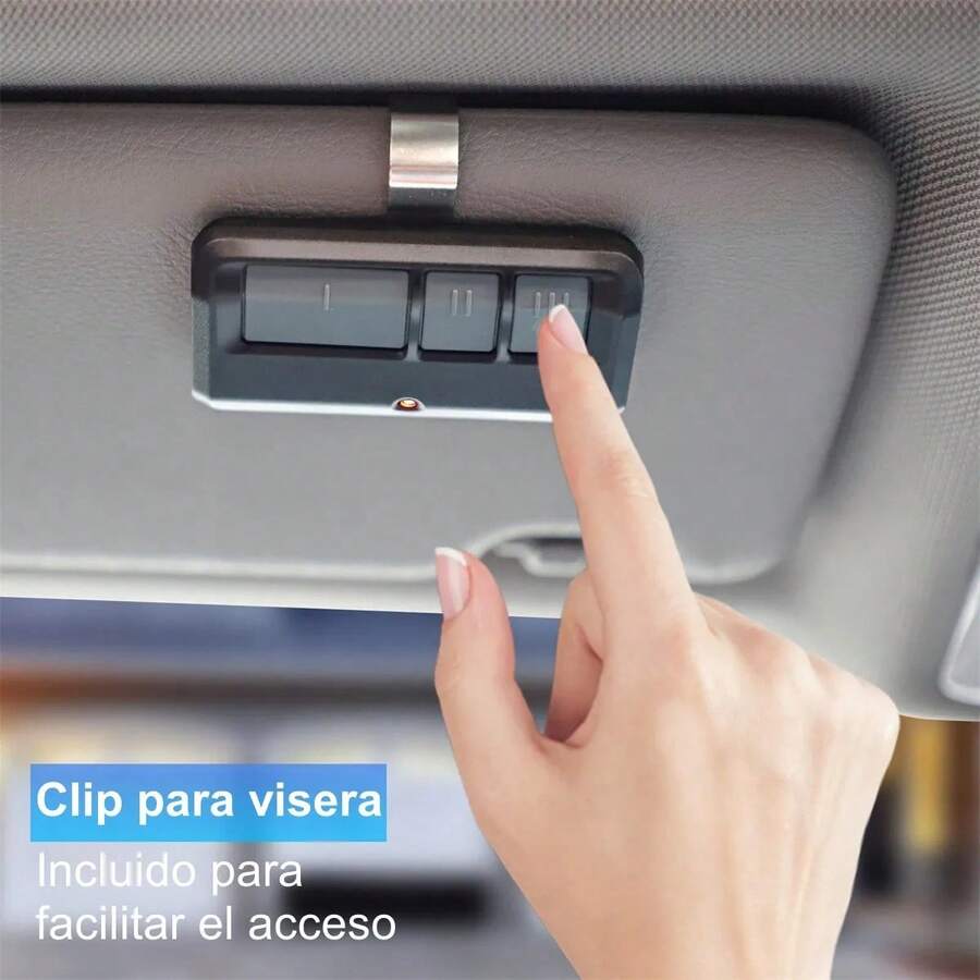 5 piezas Control Multifrecuencia Universal 893max Puerta Automatica - Negro - Ver 1