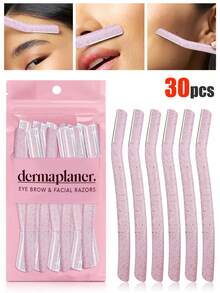 12pcs Female Facial Exfoliating Shaver-Eyebrow Trimmer With Anti-Cutting Blade, Portable Multifunctional Eyebrow Shaving Set, Facial Hair Removal, Fine Facial Hair And Cutin Removal | Eyebrow Shaping Knife & Facial Hair Remover, Multifunctional Facial And Eyebrow Repair, Reusable Exfoliating Beauty Tool
