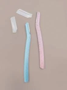 12pcs Female Facial Exfoliating Shaver-Eyebrow Trimmer With Anti-Cutting Blade, Portable Multifunctional Eyebrow Shaving Set, Facial Hair Removal, Fine Facial Hair And Cutin Removal | Eyebrow Shaping Knife & Facial Hair Remover, Multifunctional Facial And Eyebrow Repair, Reusable Exfoliating Beauty Tool