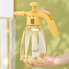 Large Pressure Watering Can, 1.5L Large Capacity Clear Water Bottle, Gardening Sprayer Pressure Pump Watering Can For Plants Flowers Cleaning - 彩色 - 查看 14