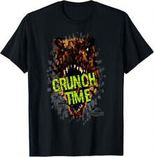 Jur Assic Wo Rld T-Rex Crunch Time T-Shirt - Black - View 1