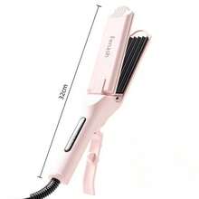 蓬松卷发棒，宽齿波浪卷发棒，快速加热宽板卷发钳，打造蓬松卷发造型的工具 - 美規A型插(110-127V) - 查看 10