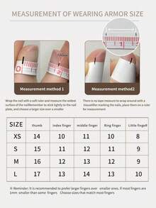XEERCOOU 10 件指甲短法式按压指甲简约绿紫黄黑红办公室日常佩戴假指甲人造指甲套装包括 1 张粘合片和 1 个迷你锉刀 - 彩色 - 查看 5