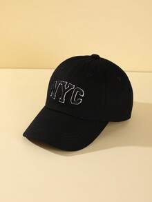 3 chiếc mũ bóng chày thêu NYC cho trẻ mới biết đi, mũ bóng chày bằng cotton, mũ có thể điều chỉnh, dành cho bé trai bé gái từ 1-2/2-8/9-12 tuổi, chạy bộ, tập luyện và hoạt động ngoài trời trong mọi mùa, kỳ nghỉ ở bãi biển - Thành phố New York - Xem 9