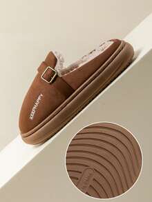 Men's Autumn/Winter Plush Warm Comfortable Slippers