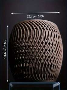 1 件 - Mirage 花盆，现代简约盆栽，花盘，空气循环设计，编织设计，家居装饰花盆带托盘由 H3li0 设计现代简约阳台极具吸引力文艺典雅 - 彩色 - 查看 3