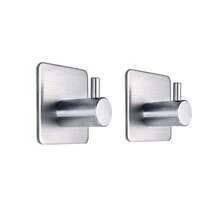 4pcs Adhesive Hooks, SUS 304 Stainless Steel Square Adhesive Hooks, Heavy Duty Waterproof Stainless Steel Self Adhesive Hooks, Shower Wall Hooks, Bathroom Kitchen Towel Adhesive Hooks. Adhesive Hooks Heavy Duty Wall Hooks Waterproof Stainless Steel Hooks For Hanging Coat, Hat,Towel Robe Hook Rack Wall Mount- Bathroom And Bedroom 1/2/4-Packs Bathroom Accessories Bathroom Tools - Silver - View 9