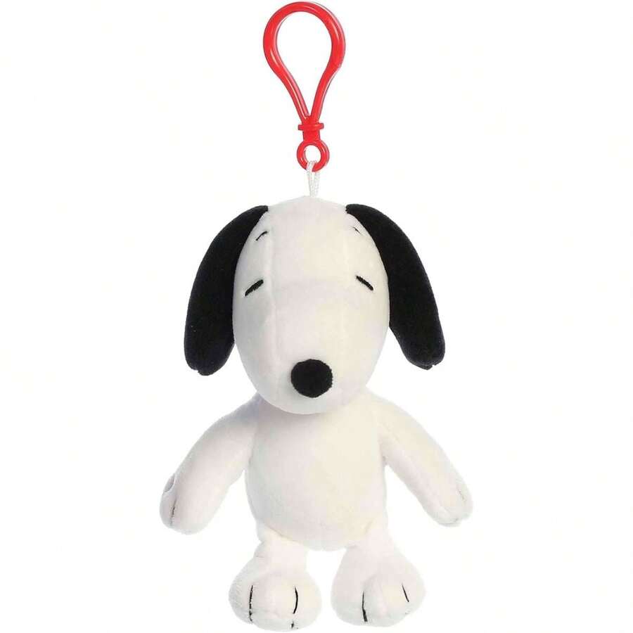 Aurora® Peanuts  5 Inch Clip On Keychain Plush Stuffed Animal - 彩色 - 查看 1