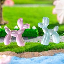 12pcs Miniature Glow-In-The-Dark Dog Figurines, Car Decor, Micro Landscape Ornaments, Suitable For Holiday Parties, Birthday Gifts, And Festival Surprises For Ages 14+, Cute Dog Decor For Halloween, Christmas Parties