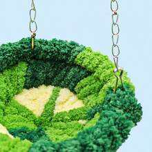 新款鹦鹉窝鸟窝睡窝森林风吊床鸟笼秋千保暖鸟窝