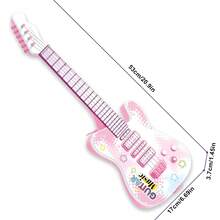 Children's Interactive Sensing Music Guitar Toy, With Lights And Music | Simulated Playing Fun | Christmas And New Year Children's Gift