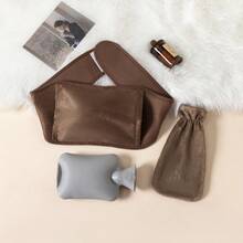 带软套的热水袋，2L热水袋，用于缓解痛经、颈部和肩部疼痛，冷热手脚暖身器