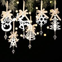 Christmas Party Christmas Tree Decorations, Creative Iron Icicle Hanging Ornaments, Reindeer, Snowman, Snowflake, Star Christmas Tree Hanging Decorations, Christmas Atmosphere Scene Decor
