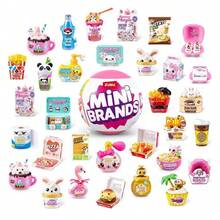 Mini Brands Kawaii Capsule By ZURU, Surprise Kawaii Collectable Minis, Blind Packaging, Japanese Themed Collectables (Random)