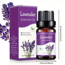 10Ml Essential Oil, Aromatic Essential Oils For Diffusers, Humidifiers, Candle Making, Soap Scent, Orange, Rosemary, Tea Tree Scent, Ideal For Home, Hotel, Restaurant - Black - View 4