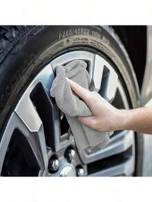 Reusable Paper Towels Washable, Microfiber Cleaning Cloth Roll, KitchLife Microfiber Cleaning Cloth Roll - Tear-Away Reusable Microfiber Paper Towels, Lint-Free, Washable, 20 Sheets For Kitchen, Car, Dishes, And Sensitive Surfaces. Cleaning Tool,Christmas Gifts, School Folders - 灰色 - 查看 9