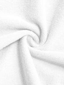 1 pièce sweat-shirt à capuche pour homme, best-seller automne/hiver en polaire, style polyvalent de base, porter casual pour la vie quotidienne/les trajets/la rentrée, assortiment unisexe pour couple - Blanc - Voir 5