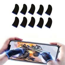 10/20/30/50pcs Gaming Finger Sleeves. Comfortable Fit, Anti-Slip, Sweat-Proof, And With Sensitive Touch Control. A Must-Have For Mobile Game Operation. Wear-Resistant And Breathable. Unisex Gaming Accessory. - Multicolor - View 9