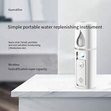 Portable Mini Face Spray Handy Steamer USB Spray Hand Eyelash Extension Atomizer Face Moisturizer Christmas Gift Valentine Gift