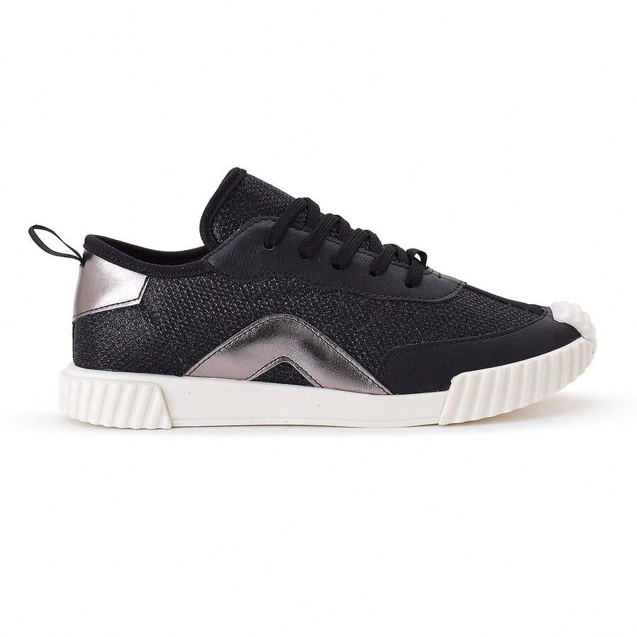 Mirazzi Traditional Super Soft Women's Casual Sneakers New Release - Ónix negro - Ver 1