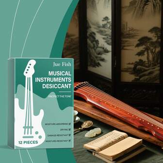 Instrument Desiccant - Gentle Formula Moisture Absorbing & Anti-Humidity, Suitable For All Musical Instruments