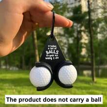 1 pieza Soporte y estante creativo para pelotas de golf - Regalo de golf divertido, Soporte y dispensador divertido para pelotas de golf, Estante de almacenamiento de pelotas de golf, Accesorios de golf, Gran regalo para entusiastas del golf, Accesorio para bolsa de golf - Multicolor - Ver 11