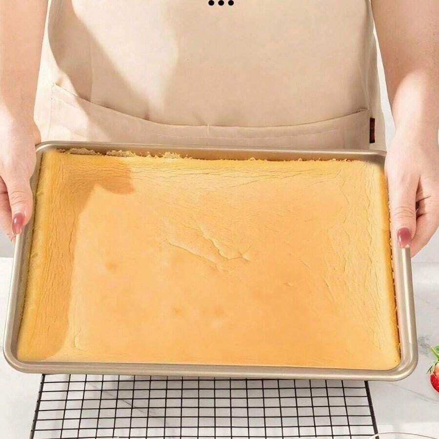 1 件烤箱烤盘套装，烹饪不粘金色烤盘，适用于厨房烤箱用品、饼干烤盘、蛋糕烤盘、面包烤盘、松饼烤盘、披萨烤盘、果冻卷烤盘 - 万圣节/亡灵节 - 彩色 - 查看 1