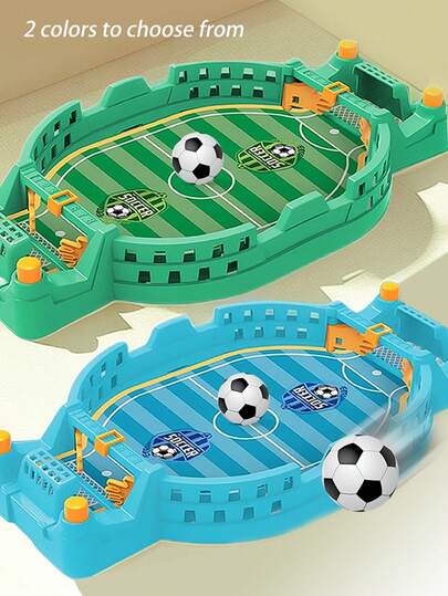 1盒桌面雙人足球小手指遊戲,互動親子益智遊戲,隨機配件適用於3歲及以上的男孩、女孩和學生