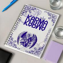 KPOP//SKZ “KAMBA”专辑商品 A5 螺旋笔记本，横格笔记本，KPOP 商品，笔记本，日记，50 页，送给朋友的礼物，珉豪，徐昌彬，黄，志成，金善宇，杨正仁 - 彩色 - 查看 9