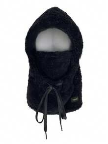 男女通用针织帽套装，包含围巾和手套，冬季保暖防风护耳帽，适合户外活动、旅行、徒步、滑雪，也可作为礼物或日常使用，秋季情人节礼物。 - 彩色 - 查看 4