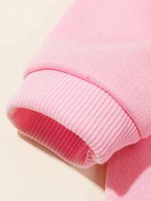 LUCKIE LABO 1pc Colorblock Paw Print Cat & Dog Polyester Hoodie, Anti-Flea, Reduce Shedding, Warm & Breathable, Suitable For Indoor & Outdoor Pets - Grey - View 9