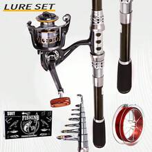 Fishing Rod And Reel Combo, Carbon Fiber Telescopic Fishing Pole - Spinning Reel Fishing Carrier Bag, Fishing, Freshwater And Fishing Rod Kit, Travel Fishing Kit For, Fishing Rod, Fishing Accessories