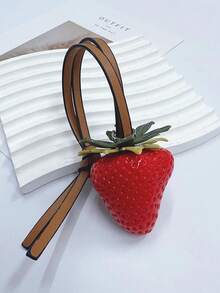 小号树脂草莓可爱吊坠树脂钥匙扣包包饰品适合婚礼生日婴儿洗礼旅行纪念品毕业乔迁派对等场合秋季 Y2K - 彩色 - 查看 14