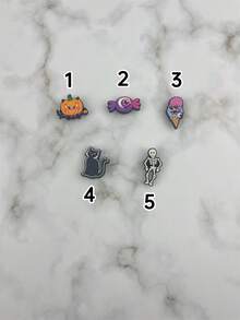 10pcs/Set Cartoon Pattern Charms, Suitable For Halloween Gifts, Personalized Free Combination DIY Decoration, Holiday Gifts