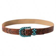 1pc Men's Heavy Rhinestone Glaring Eye Buckle Belt, Suitable For Daily, Party And Gathering Casual, Business, Boyfriend Husband Father Dad Men Gift, Daily Wear, Fashion, Teen, Outdoor, Vacation, Athletic, Travel, Street, Boho, Vintage Fall, Autumn, Halloween Autumn-Winter Accessories,Suitable For Teens, Youth,Men,Casual, Outdoor, Athletic, Vacation, Graduation Gifts, Birthday, Daily Wear