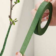 1 Roll Floral Stem Wrap Tape Green Floral Tape Diy Wedding Bouquet Stem Wrapping Packaging Material,Flower Shop Valentine's Day Mother's Day Father's Day Bouquet Wrapping Material,Adhesive Bouquet Tape For Bouquet Wrapping And Floral Arrangement Decoration, Wedding Supplies,Flower Ta - Green - View 11