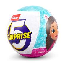 ZURU 5 个惊喜 Gabby 的娃娃屋、玩具公仔、收藏品、神秘胶囊、适合 3 岁及以上女孩的玩具、Gabby Girl、Pandy Paws、婴儿盒和 Mercat 玩具公仔(随机) - Gabby的娃娃屋 - 查看 3