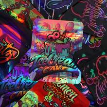 100 Reusable Ziplock Bags, Plastic Polyethylene Film, Sewing Supplies, Party Decorations, Industrial Scientific Supplies, Holiday Gifts - 100 chiếc màu hỗn hợp - Xem 6